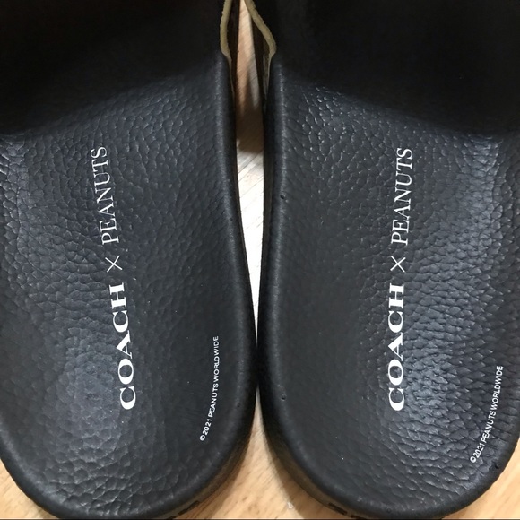 Coach X Peanuts Slide With Snoopy Print - Picture 5 of 10